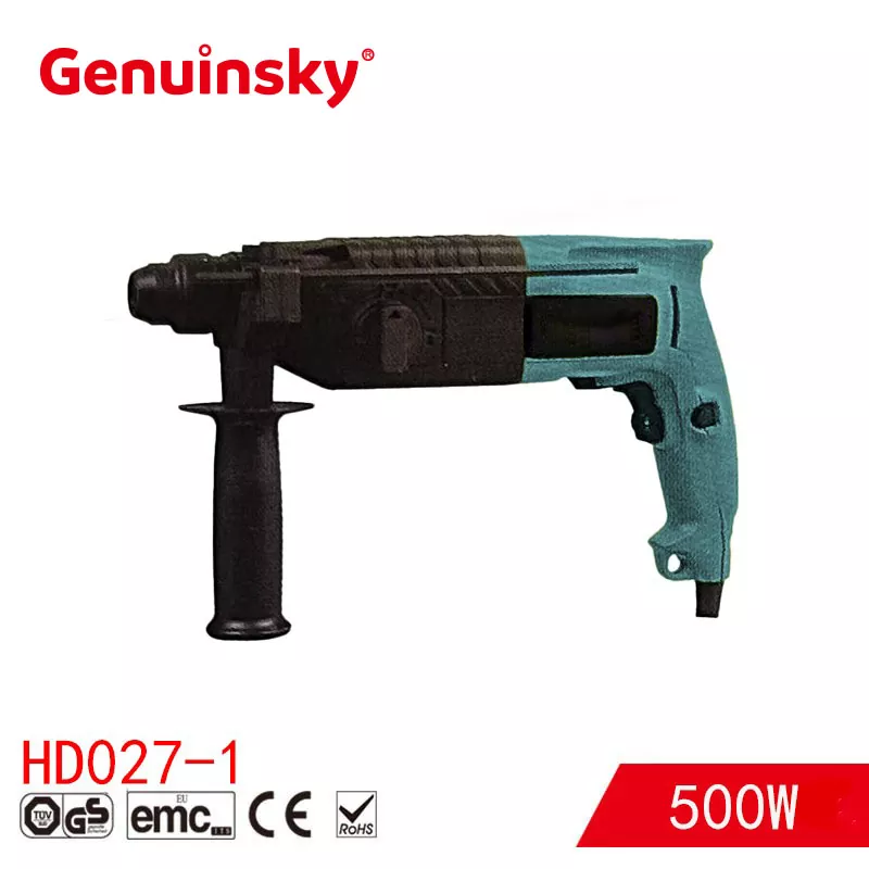 Taladro de martillo de 24 mm 3 de función 580W