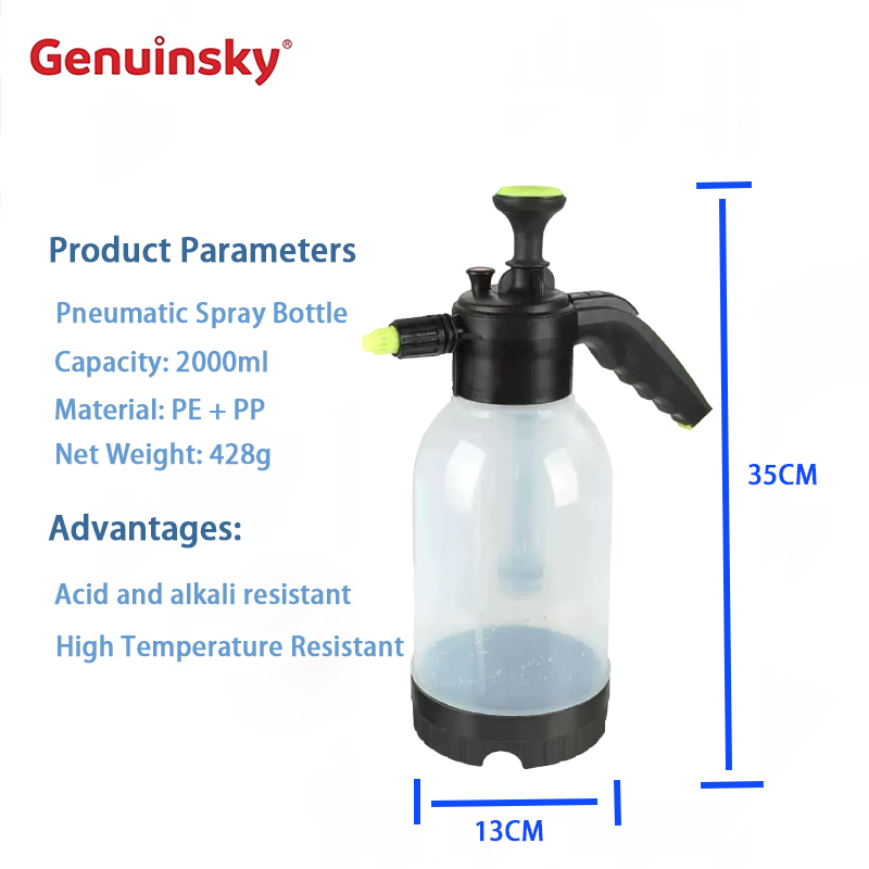 Pulverizador a presión con bloqueo de 2 litros