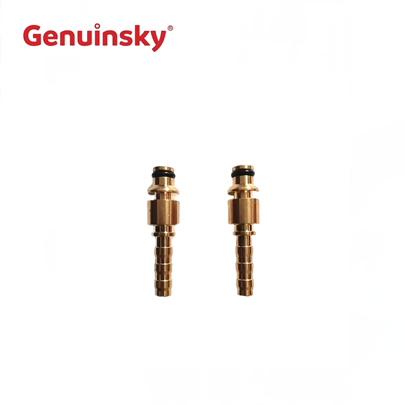 Enchufe de latón para mangueras de lavado rápido