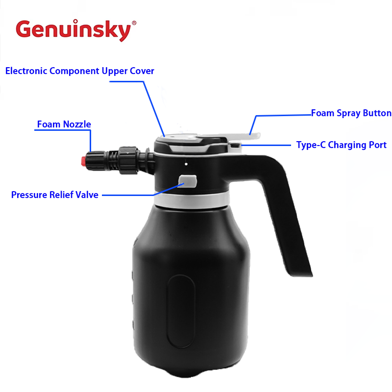 Pulverizador de espuma eléctrico