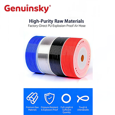 Manguera de aire a prueba de explosiones de PU de alta pureza