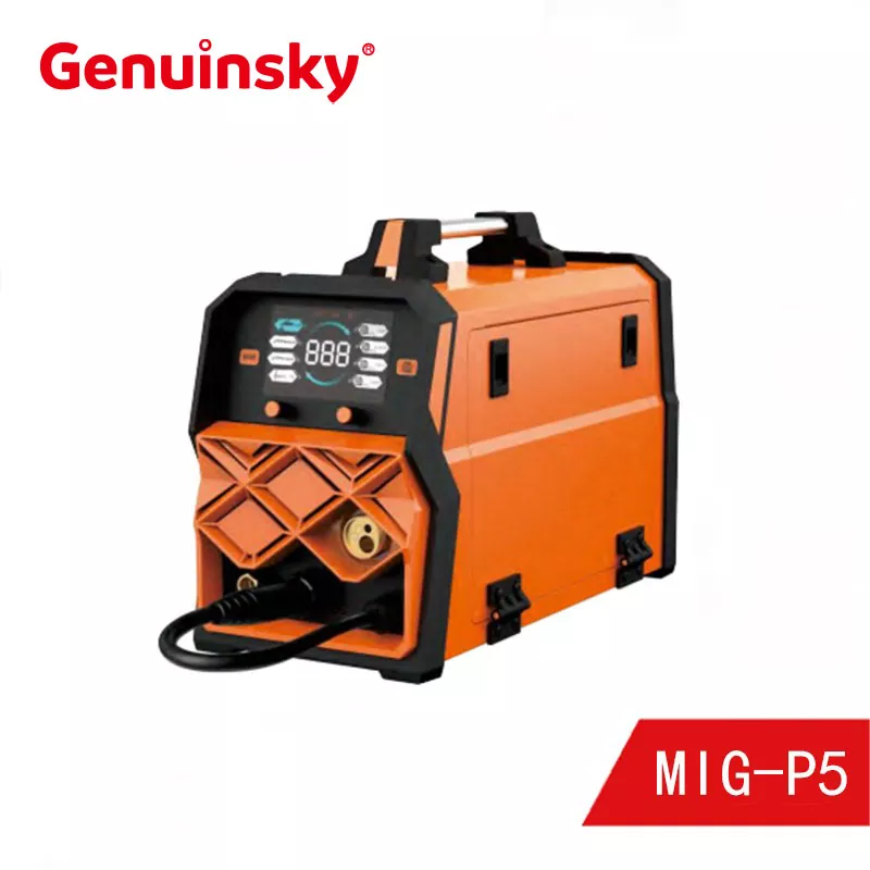 MIG-P5 me invierte a la máquina de soldadura